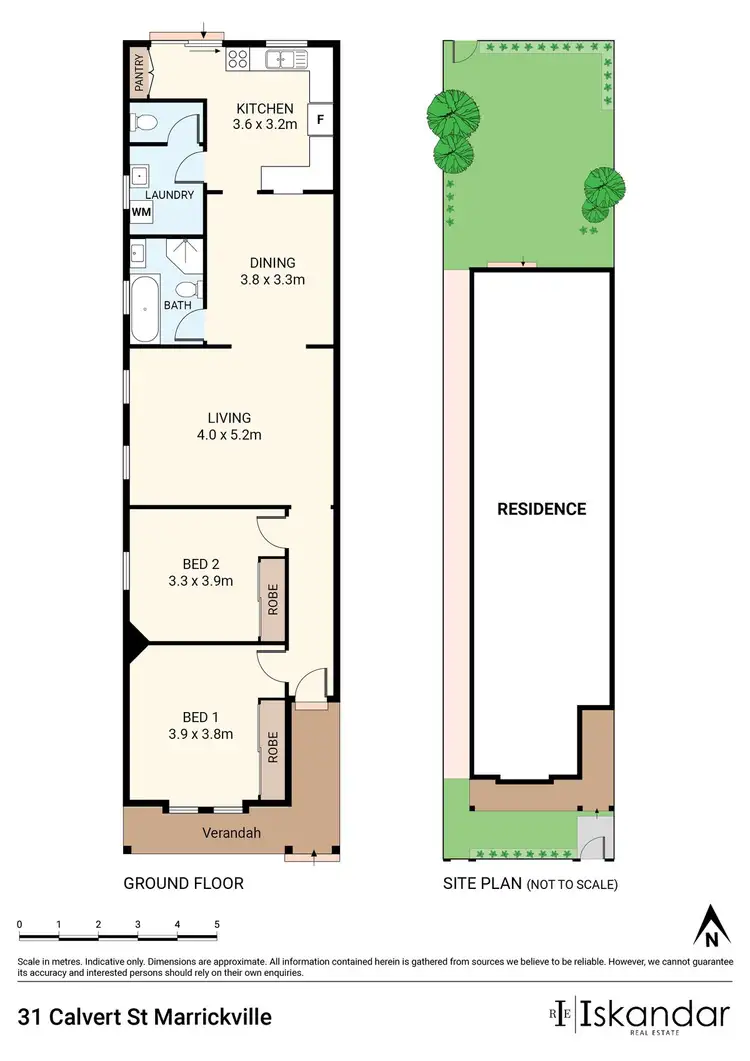 Floorplan of Homely house listing, 31 Calvert Street, Marrickville NSW 2204