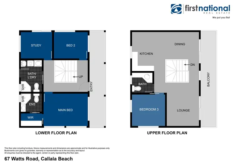 Floorplan of Homely house listing, 67 Watts Road, Callala Beach NSW 2540