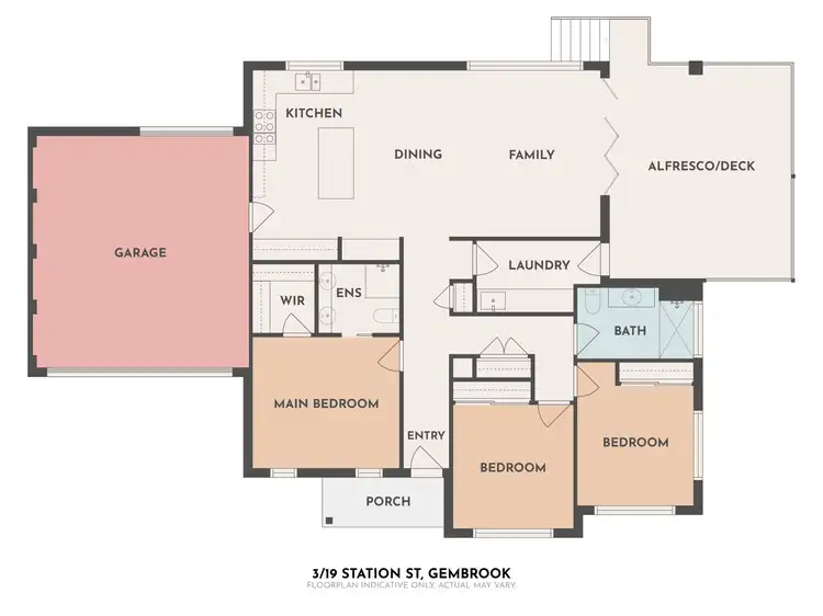 Floorplan of Homely unit listing, Unit 5/19 Station Road, Gembrook VIC 3783