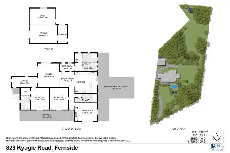 Floorplan of Homely house listing, 828 Kyogle Road, Fernside NSW 2480