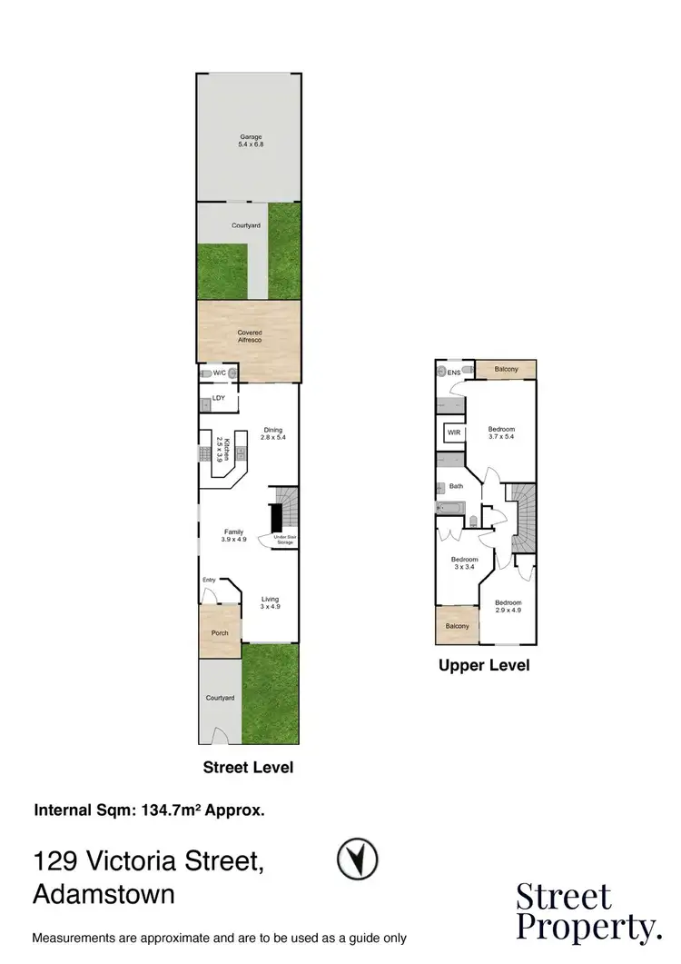 Floorplan of Homely house listing, 129 Victoria Street, Adamstown NSW 2289