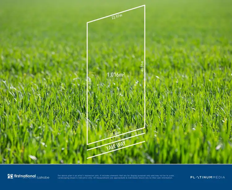 Floorplan of Homely land listing, 3 Yale Way, Traralgon VIC 3844