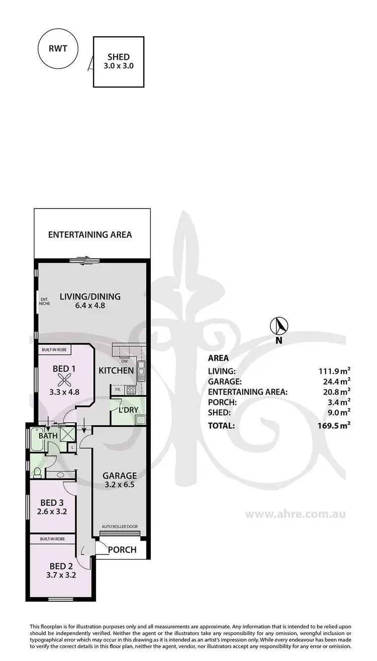 Floorplan of Homely house listing, 16B Britannia Road, Nairne SA 5252
