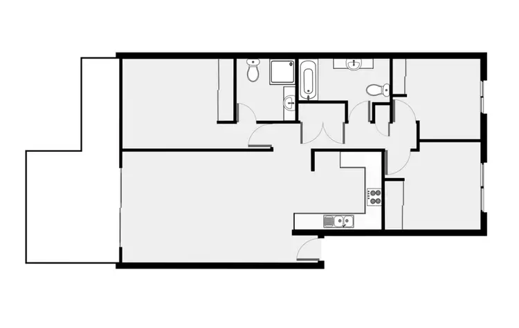 Floorplan of Homely apartment listing, 17/3-7 Nellie Street, Parramatta Park QLD 4870