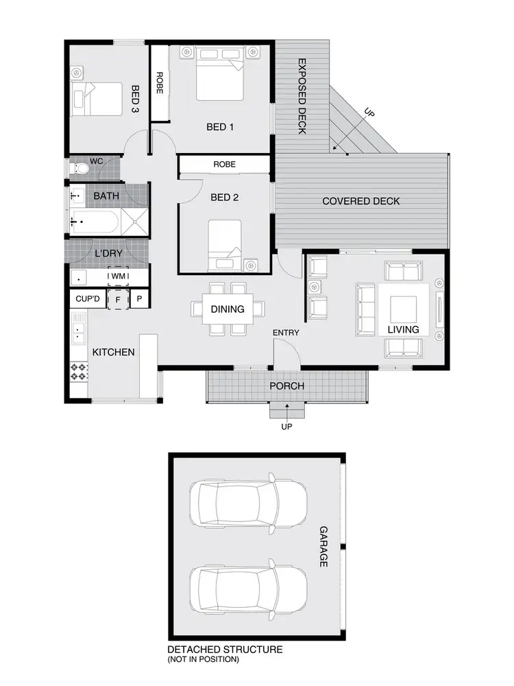 Floorplan of Homely house listing, 7 Weaver Place, Charnwood ACT 2615