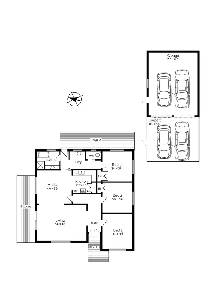 Floorplan of Homely rural property listing, 181 McDonalds Lane, Riddells Creek VIC 3431