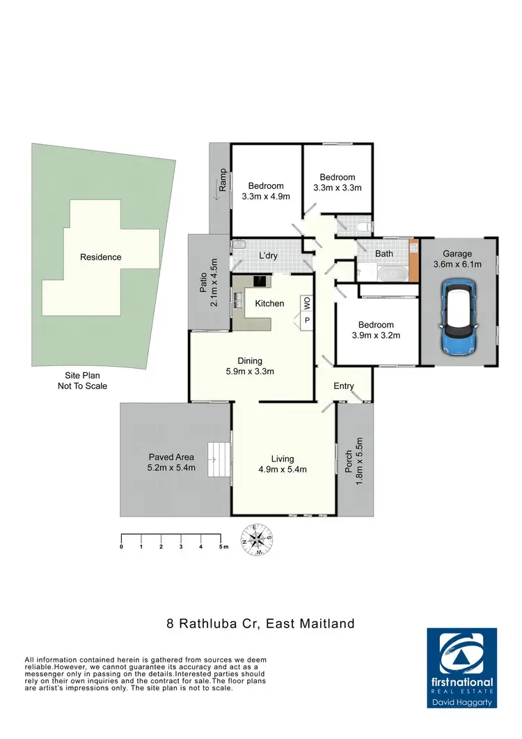Floorplan of Homely house listing, 8 Rathluba Crescent, East Maitland NSW 2323