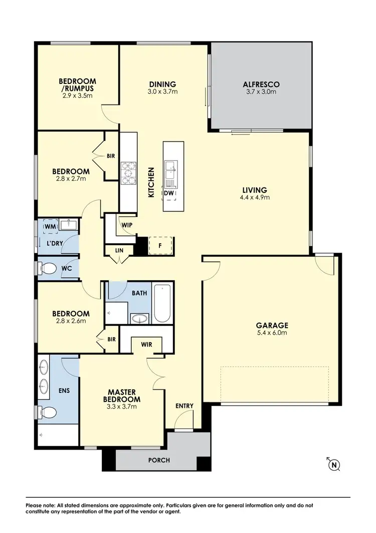 Floorplan of Homely house listing, 44 Annapurna Crescent, Truganina VIC 3029