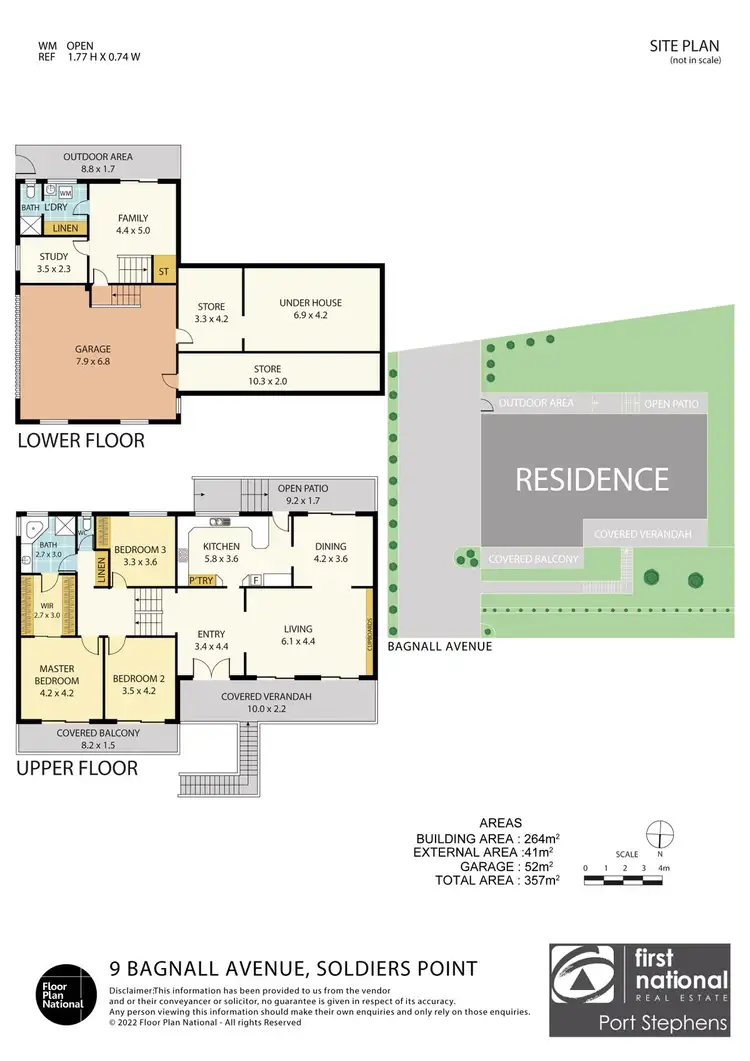Floorplan of Homely house listing, 9 Bagnall Avenue, Soldiers Point NSW 2317