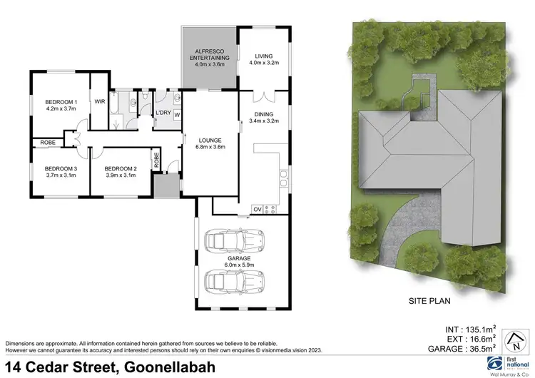 Floorplan of Homely house listing, 14 Cedar Street, Goonellabah NSW 2480