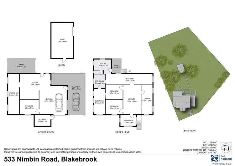 Floorplan of Homely house listing, 533 Nimbin Road, Blakebrook NSW 2480