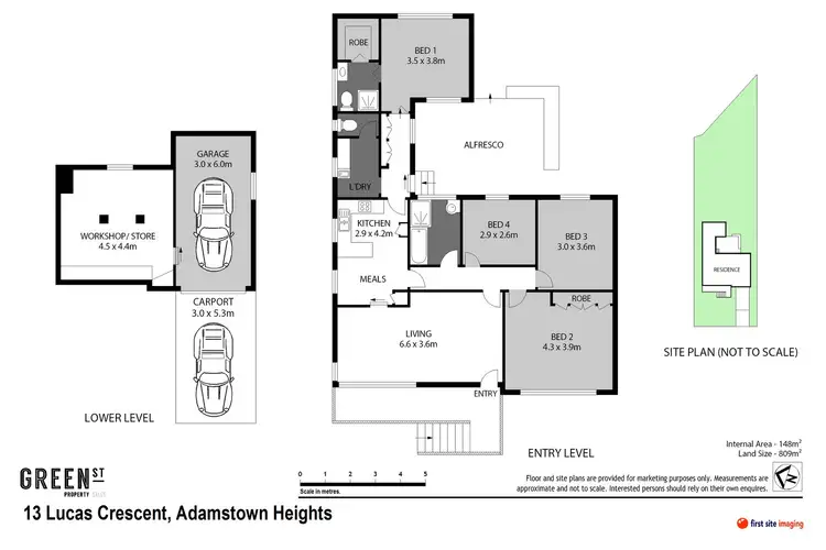 Floorplan of Homely house listing, 13 Lucas Crescent, Adamstown Heights NSW 2289