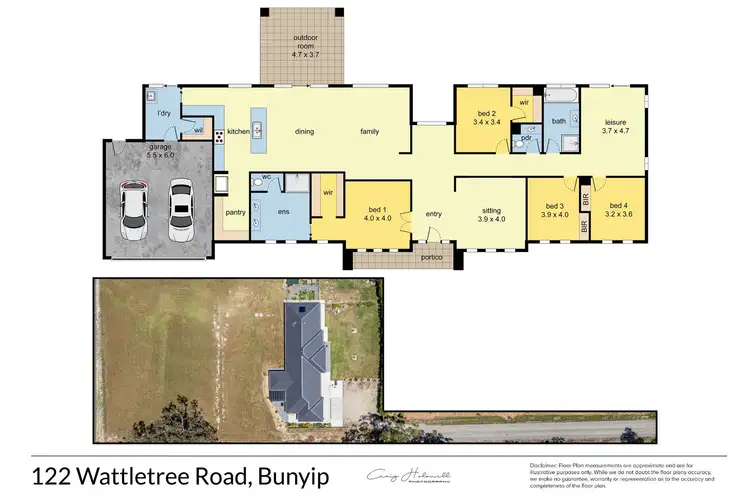 Floorplan of Homely house listing, 122 Wattletree Road, Bunyip VIC 3815