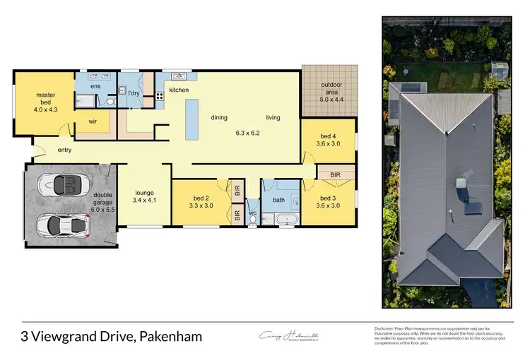 Floorplan of Homely house listing, 3 Viewgrand Drive, Pakenham VIC 3810