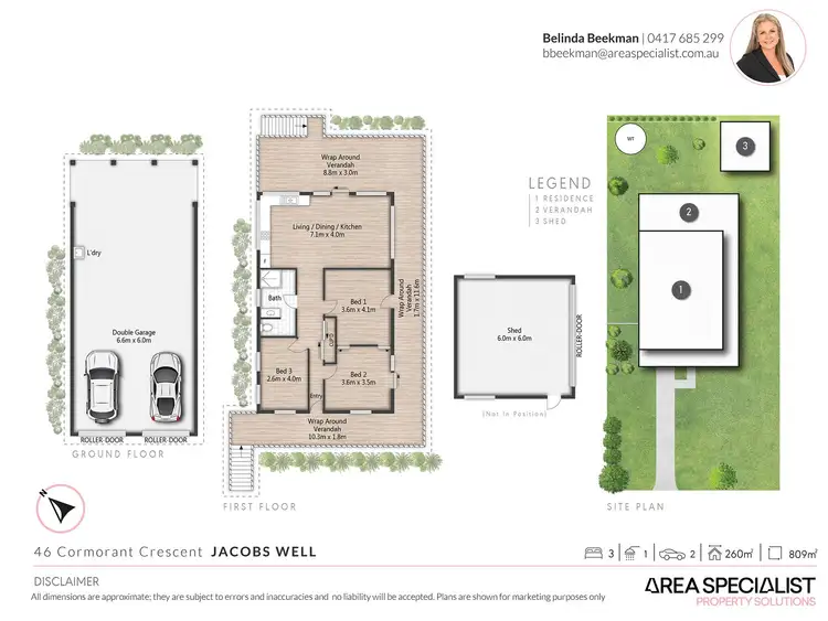 Floorplan of Homely house listing, 46 Cormorant Crescent, Jacobs Well QLD 4208