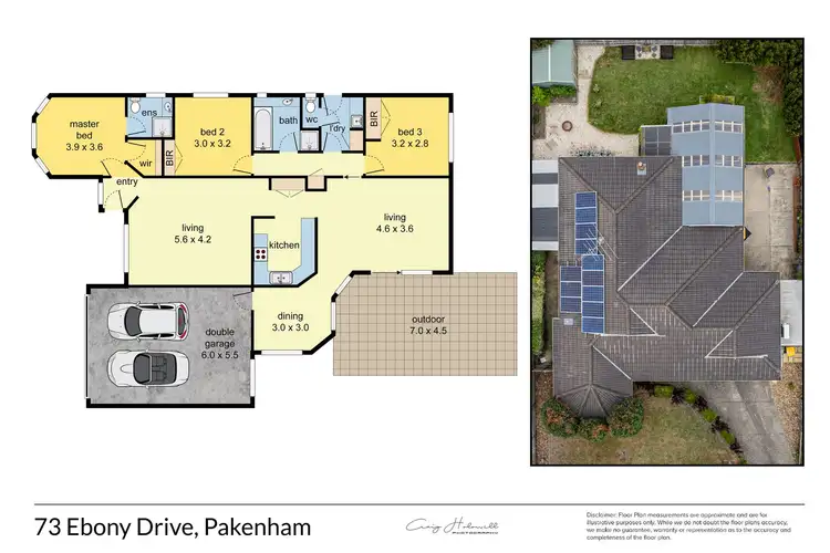 Floorplan of Homely house listing, 73 Ebony Drive, Pakenham VIC 3810