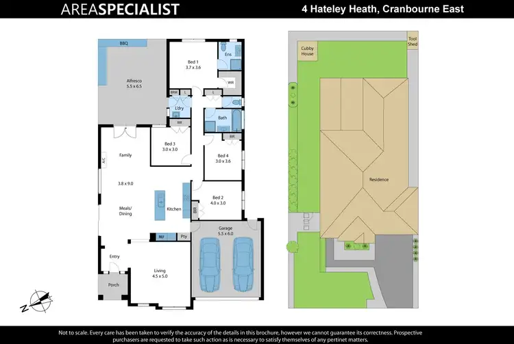 Floorplan of Homely house listing, 4 Hateley Heath, Cranbourne East VIC 3977