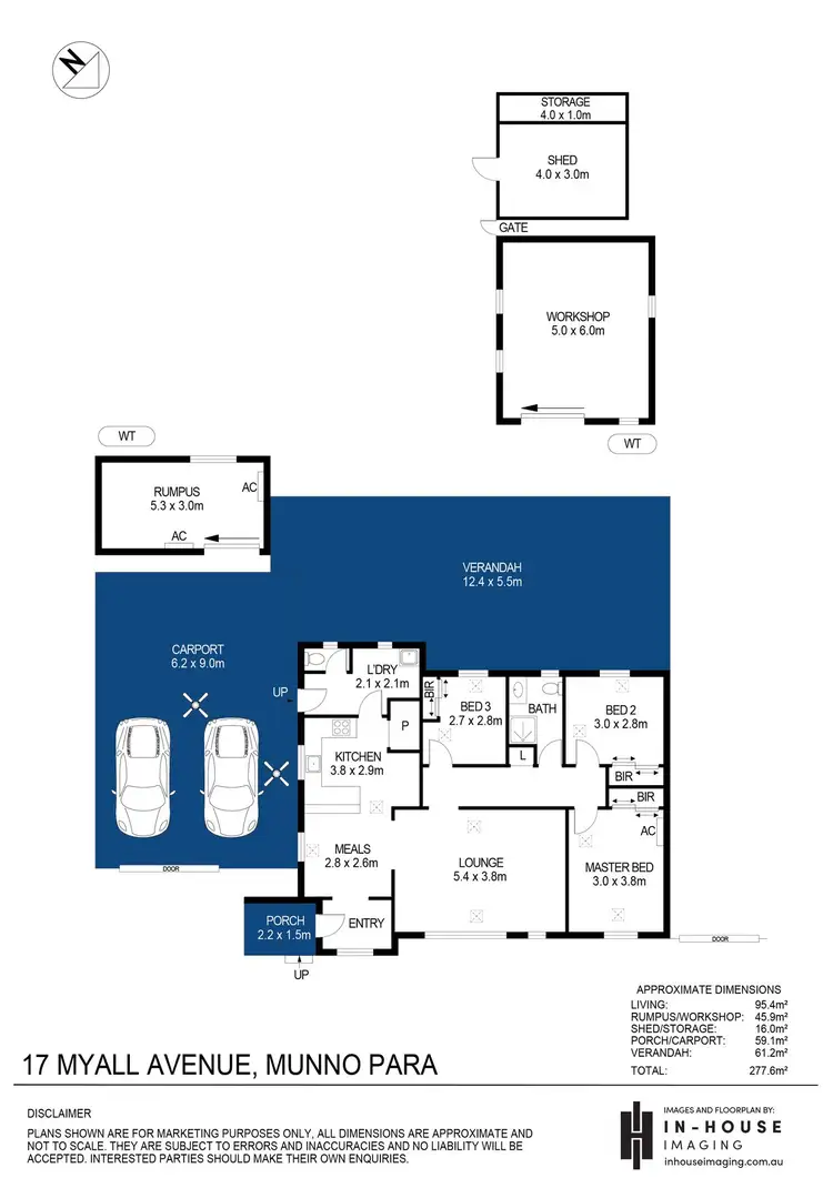 Floorplan of Homely house listing, 17 Myall Avenue, Munno Para SA 5115