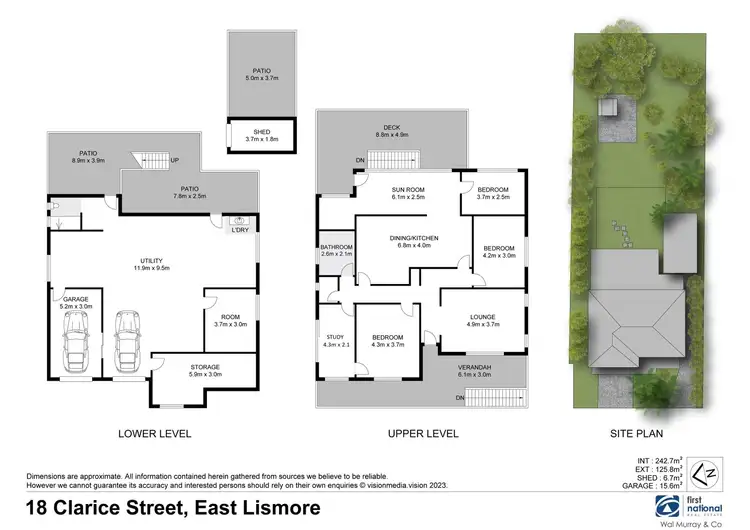 Floorplan of Homely house listing, 18 Clarice Street, East Lismore NSW 2480