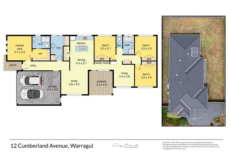 Floorplan of Homely house listing, 12 Cumberland Avenue, Warragul VIC 3820