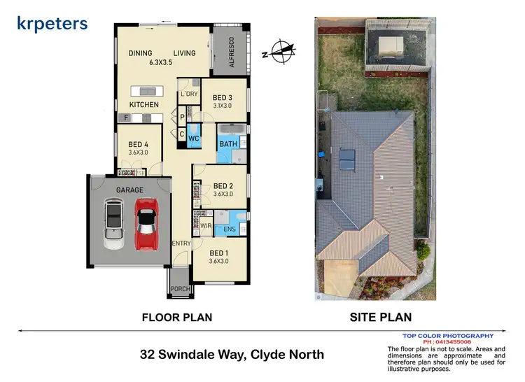 Floorplan of Homely house listing, 32 Swindale Way, Clyde North VIC 3978
