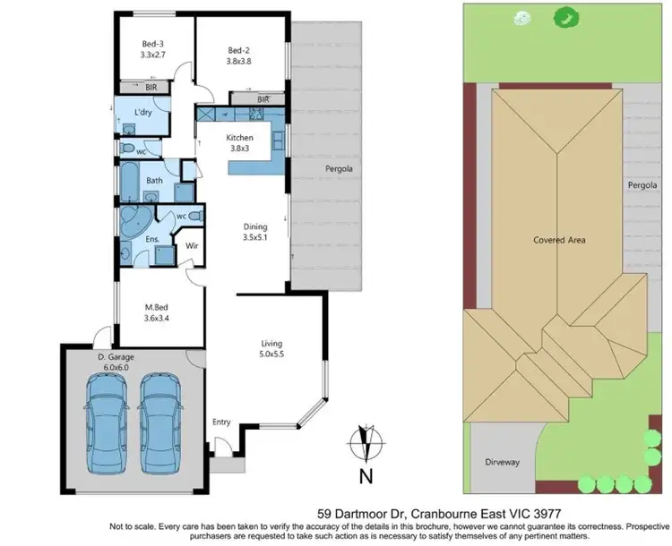 Floorplan of Homely house listing, 59 Dartmoor Drive, Cranbourne East VIC 3977