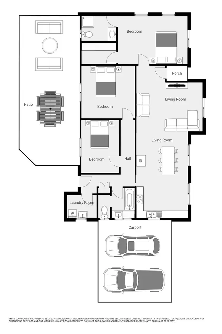 Floorplan of Homely house listing, 23 Channel Road, Merbein VIC 3505