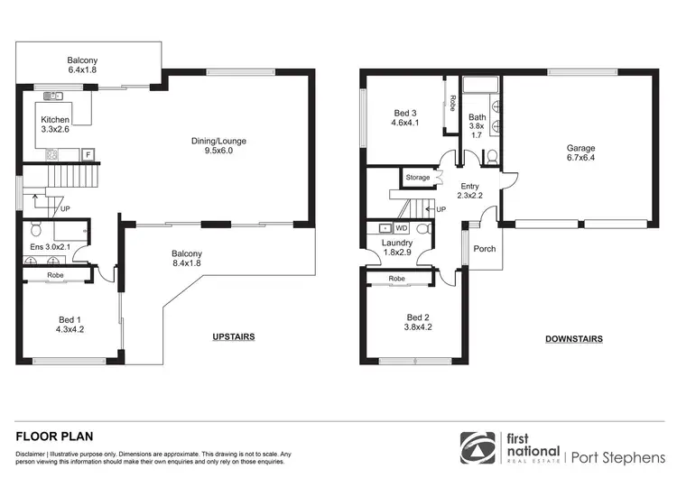 Floorplan of Homely house listing, 3A Tomaree Crescent, Boat Harbour NSW 2316