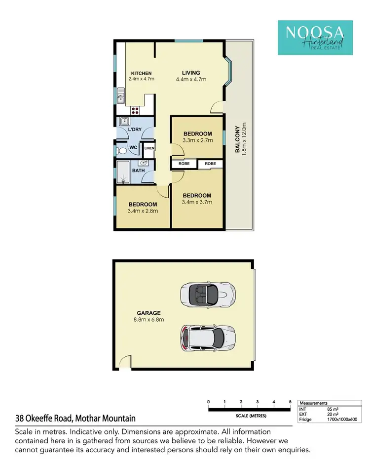 Floorplan of Homely house listing, 38 Okeeffe Road, Mothar Mountain QLD 4570