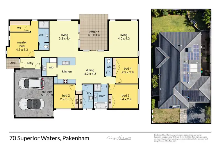 Floorplan of Homely house listing, 70 Superior Waters, Pakenham VIC 3810