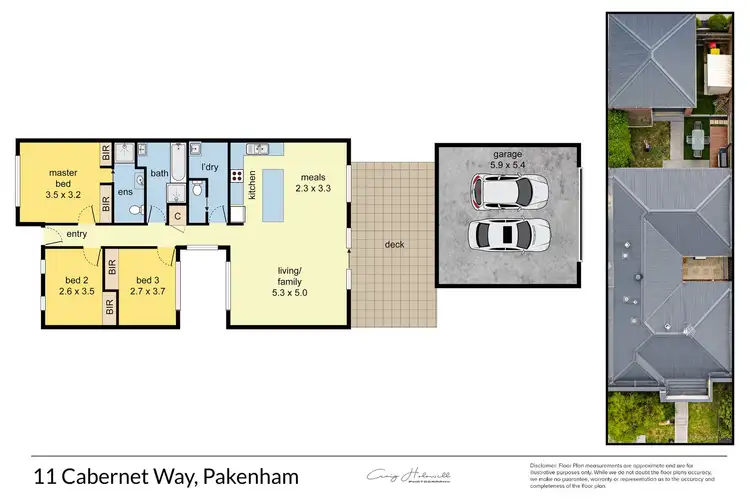 Floorplan of Homely house listing, 11 Cabernet Way, Pakenham VIC 3810