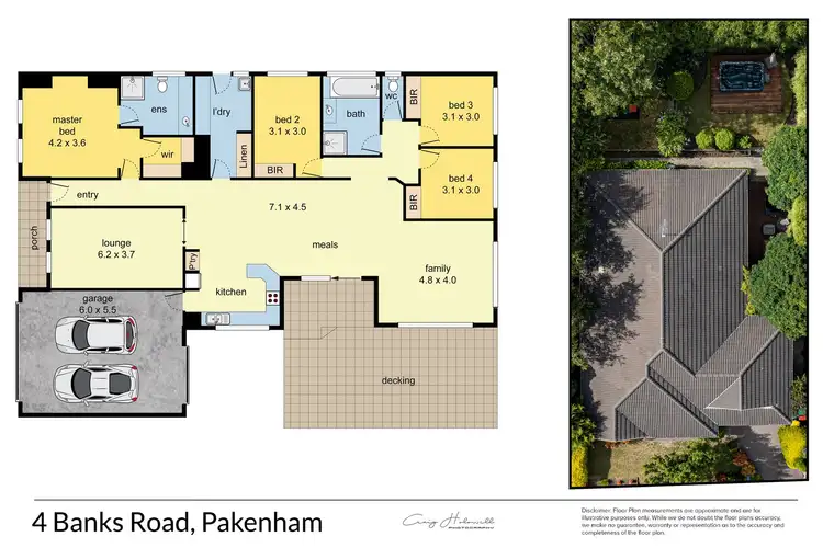 Floorplan of Homely house listing, 4 Banks Road, Pakenham VIC 3810