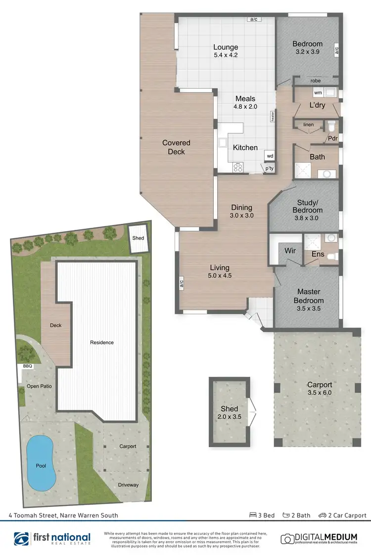 Floorplan of Homely house listing, 4 Toomah Street, Narre Warren South VIC 3805