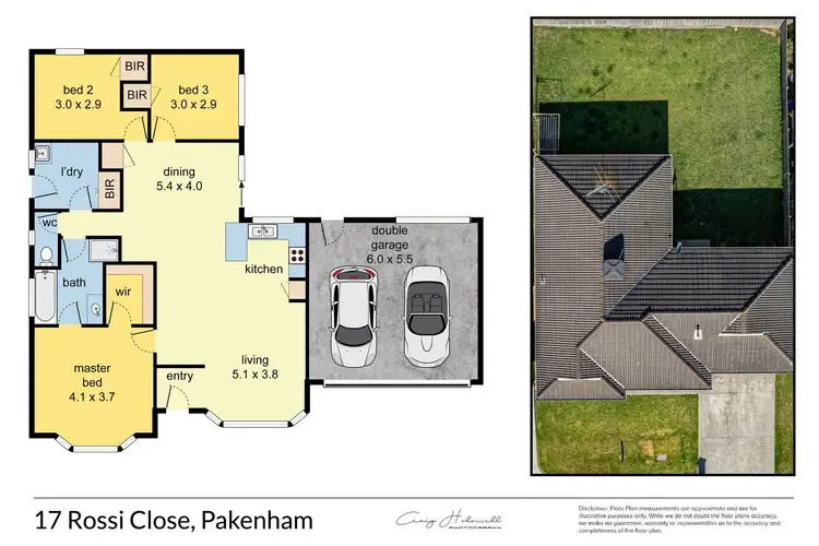 Floorplan of Homely house listing, 17 Rossi Close, Pakenham VIC 3810