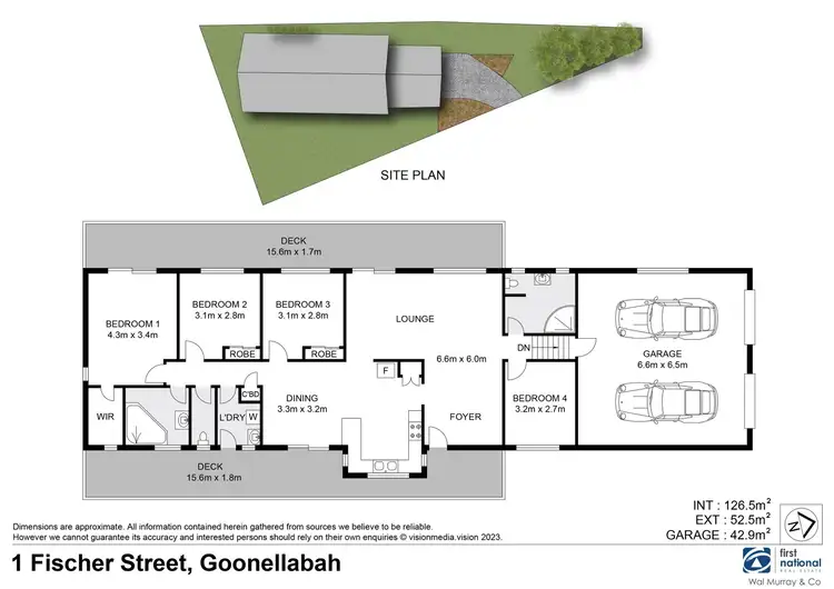 Floorplan of Homely house listing, 1 Fischer Street, Goonellabah NSW 2480