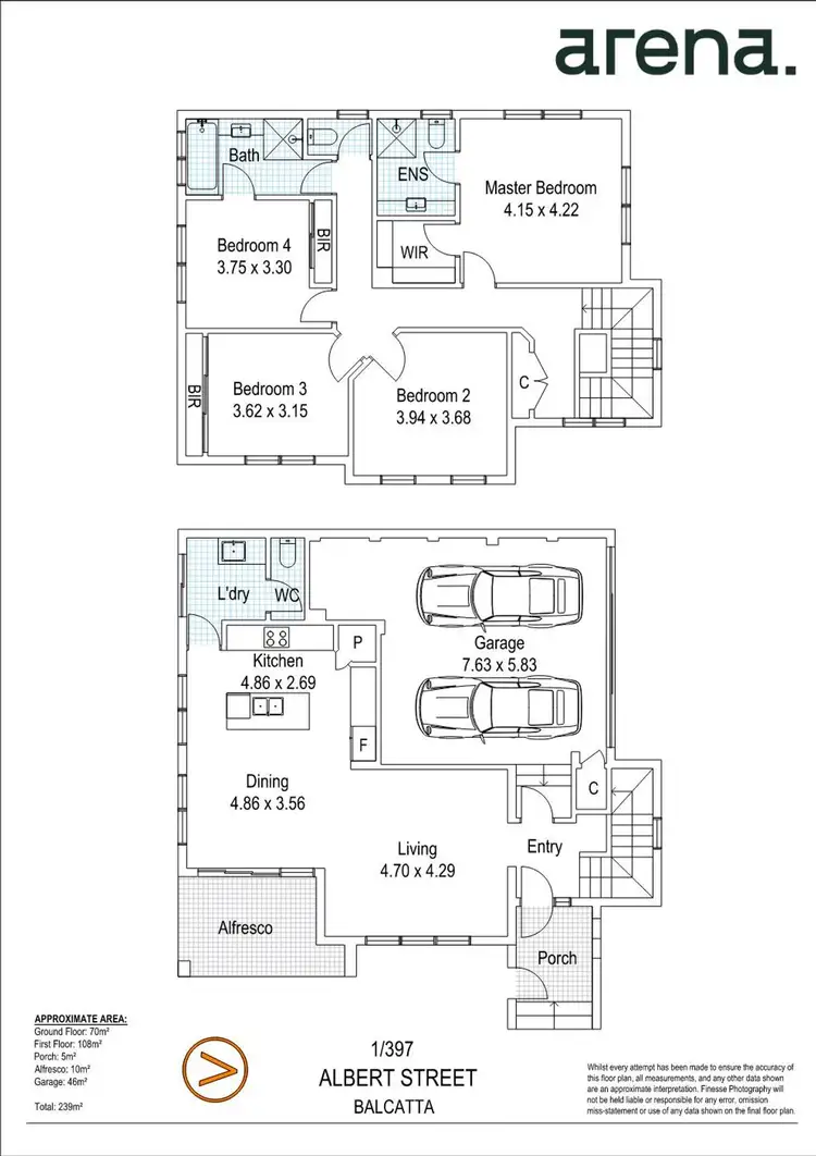 Floorplan of Homely house listing, 1/397 Albert Street, Balcatta WA 6021