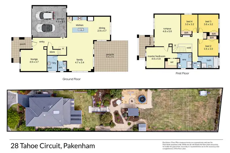 Floorplan of Homely house listing, 28 Tahoe Circuit, Pakenham VIC 3810