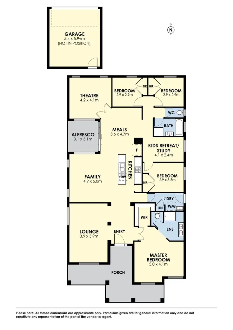 Floorplan of Homely house listing, 19 Kevington Drive, Eynesbury VIC 3338