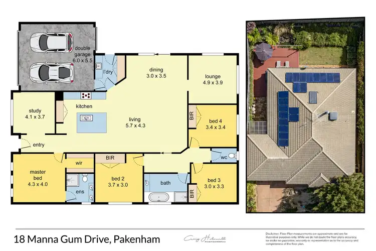 Floorplan of Homely house listing, 18 Manna Gum Drive, Pakenham VIC 3810