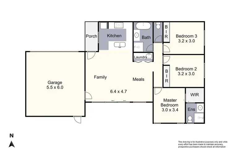 Floorplan of Homely unit listing, 4/16 Rutherglen Street, Noble Park VIC 3174
