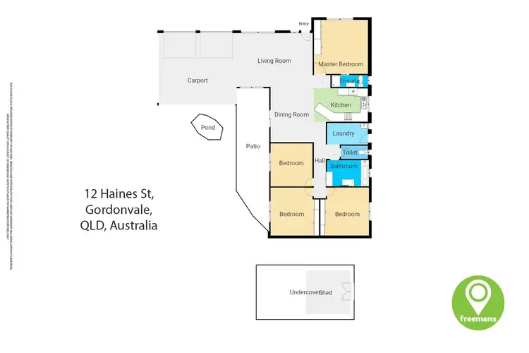 Floorplan of Homely house listing, 12 Haines Street, Gordonvale QLD 4865