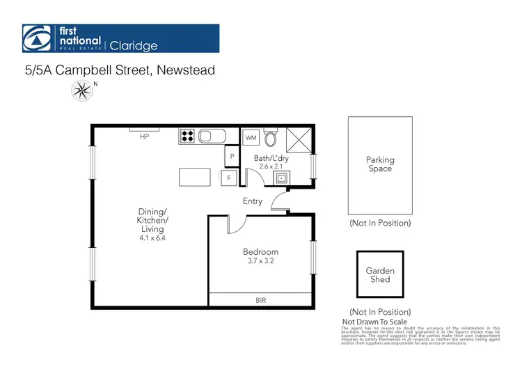 Floorplan of Homely unit listing, 5/5A Campbell St, Newstead TAS 7250