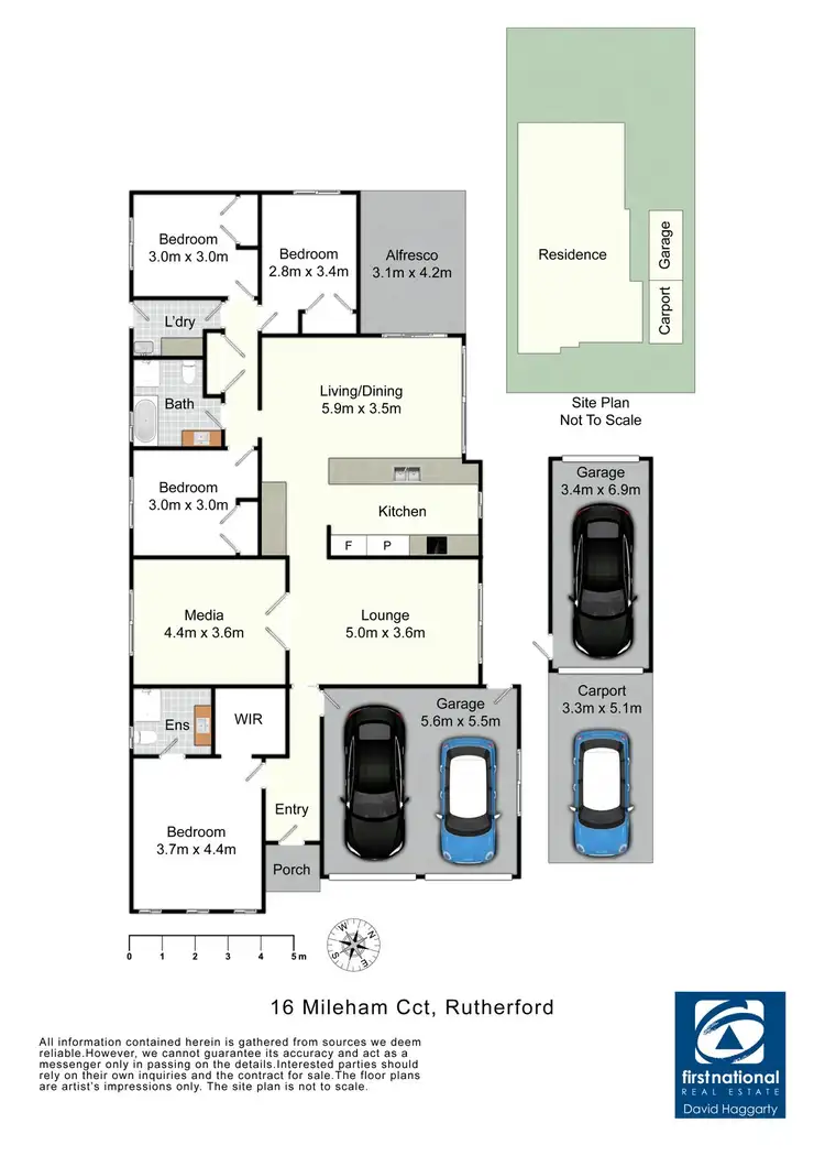 Floorplan of Homely house listing, 16 Mileham Circuit, Rutherford NSW 2320