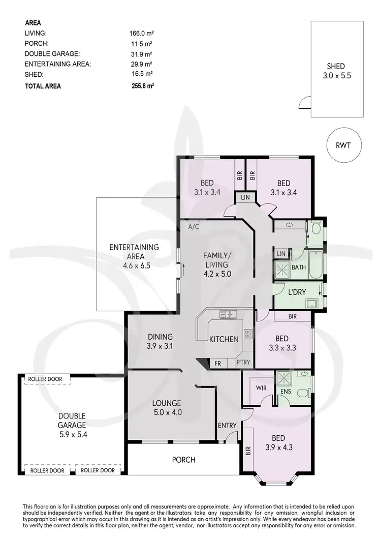 Floorplan of Homely house listing, 16 Fairfield Road, Mount Barker SA 5251