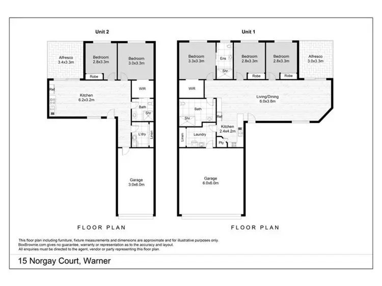 Floorplan of Homely house listing, 15 Norgay Court, Warner QLD 4500