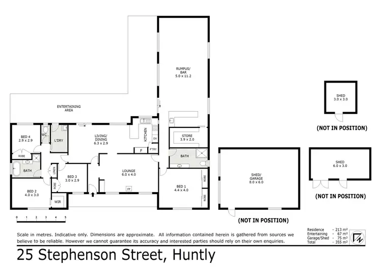 Floorplan of Homely house listing, 25 Stephenson Street, Huntly VIC 3551