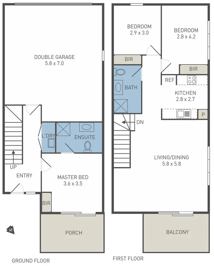 Floorplan of Homely house listing, 6 Helmsman Walk, Point Cook VIC 3030