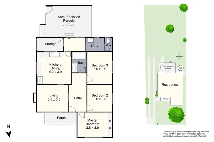 Floorplan of Homely house listing, 56 Windsor Avenue, Springvale VIC 3171