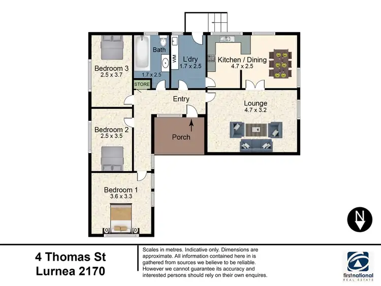 Floorplan of Homely house listing, 4 Thomas Avenue, Lurnea NSW 2170