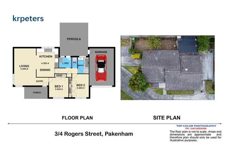 Floorplan of Homely unit listing, 3/4 Rogers Street, Pakenham VIC 3810